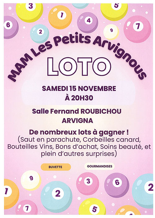 Lotos du MAM Les petits Arvignous